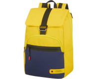 AMERICAN TOURISTER 15.6" CITY AIM Niebiesko-żółty 79G-01-007 - 738170 - zdjęcie 2